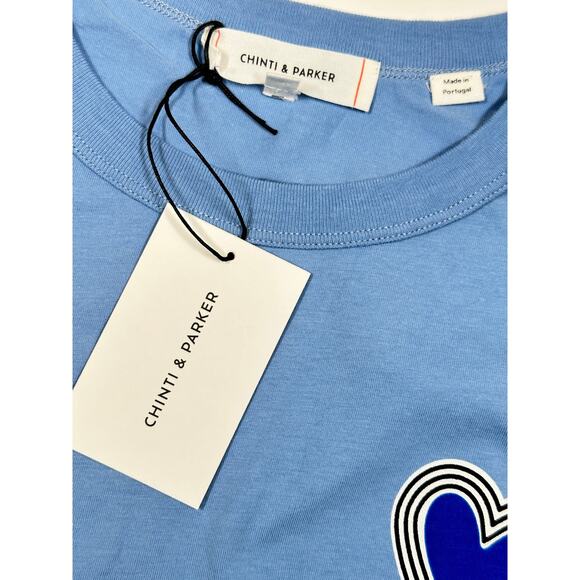 Chinti and Parker Graphic Print Crew Neck T-Shirt Size S - Picture 7 of 8